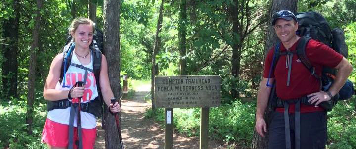 Hiking with Cameron